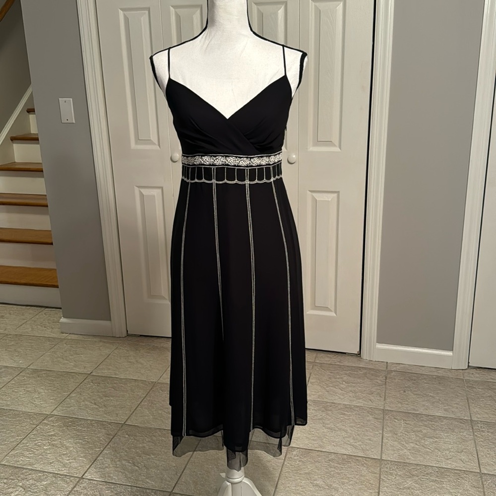 LOFT Beaded Slim Occassion Dress
